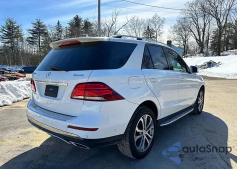 2016 Mercedes-Benz Gle 350 4Matic из США, поврежденный, VIN 4JGDA5HB7GA684837